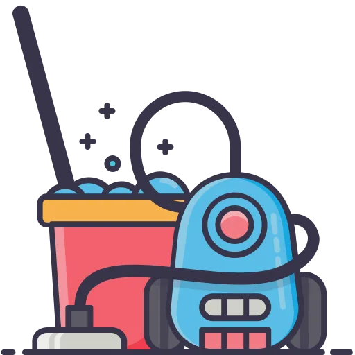 Professional house cleaning services schedule with daily and weekly options.