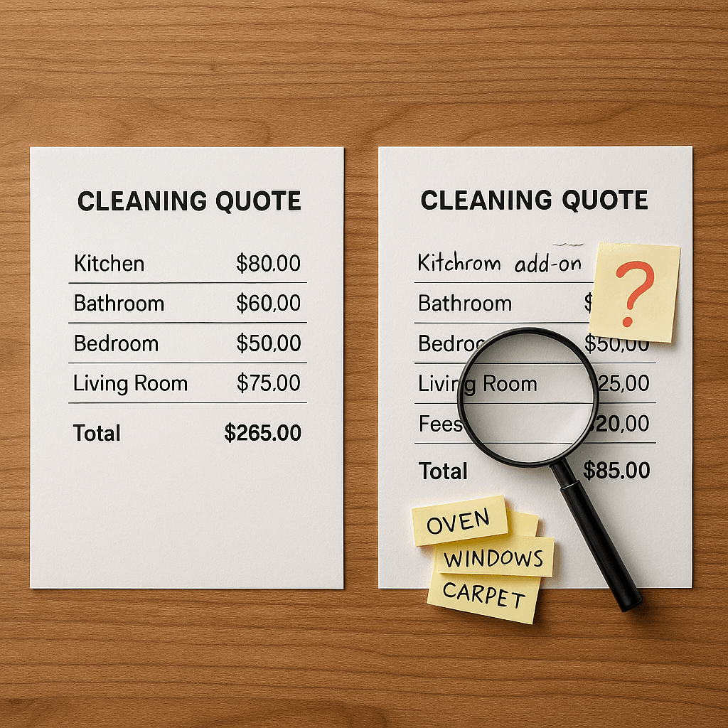 Warning: How Much Does House Cleaning In Omaha Really Cost? 2 Omaha Cleaning Hidden Fees Quote Comparison