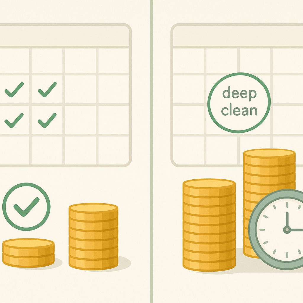 Warning: How Much Does House Cleaning In Omaha Really Cost? 3 Omaha Recurring Vs One Time Cleaning Costs